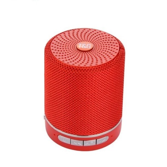 SPEAKER WIRELESS TG-511 AUX/USB/MEMORY CARD RED